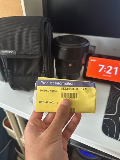 Sony g master f2.8 16-35