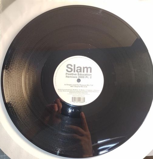 SLAM - Positive Education - Soma Quality Recordings - CLASSIC Early 90s 303 TECHNO Beast! Pristine CONDITION! Original MIX!