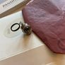 Pandora Clip Charm Brand New oxidised with Black Onyx Image 6