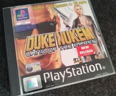 Duke Nuke land of the babes. PS1 PlayStation