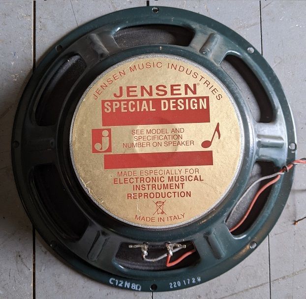 Jensen C12N Ceramic Vintage 8Ohm