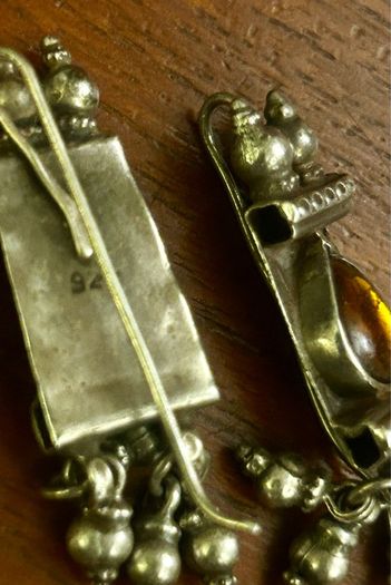 Indian Silver Earrings