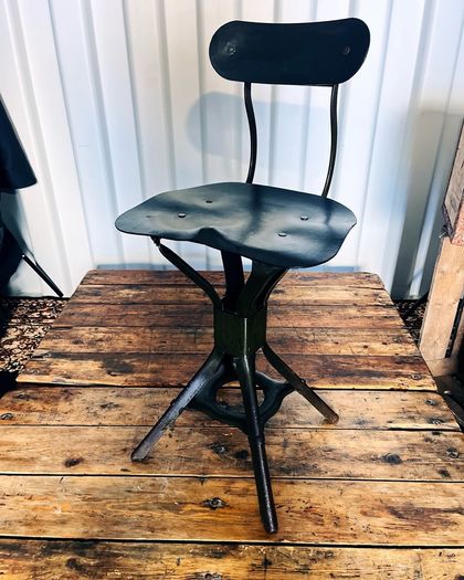 Evertaut Industrial Chair 1940's Original