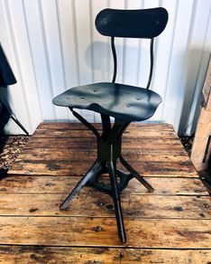 Evertaut Industrial Chair 1940's Original