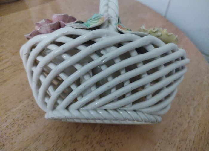 Ceramic Flower Basket
