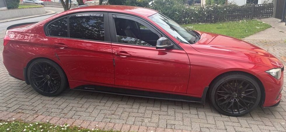 BMW 3s M Spot Red