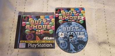 Bust A Move 2 Arcade Edition Top PS1 Game Complete