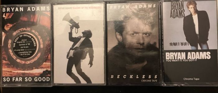 BRYAN ADAMS - Tape Cassette Selection