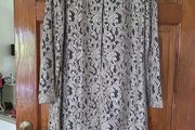 Ladies Cream/Gold/Black Fee G Coat Size 10