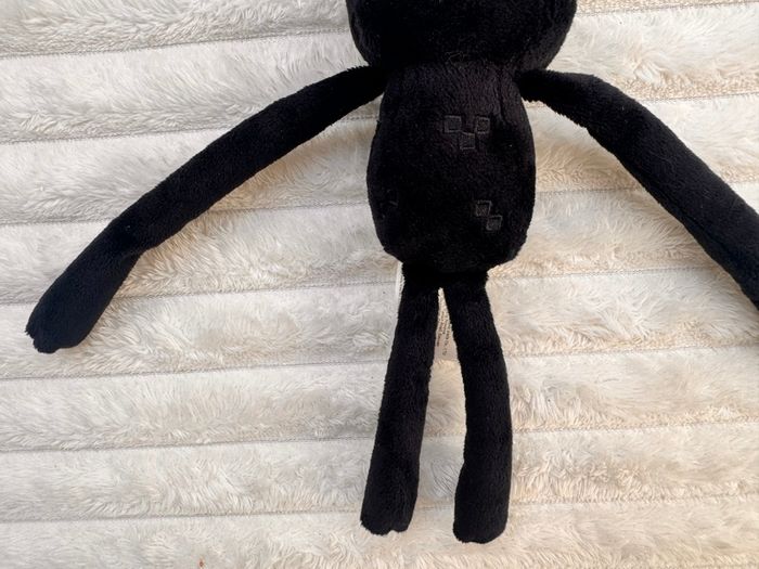Minecraft Enderman Plush MoJang Gaming Black approx. 24 cm. Used NO Tag Please see photos