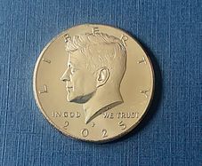 2025 Kennedy Half Dollar. Clad, Uncirculated