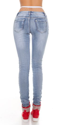 Skinny_Jeans_DeStroyed_look_with_patches__Color_JEANSBLUE size 36
