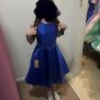 confirmation dress age 11 , blue , beading . Image 7