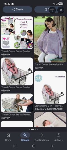 Selection of baby equipment