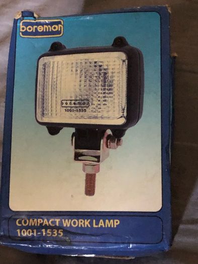 Compact work lamp