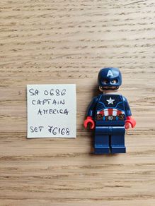 lego sh0686 captain america, set 76168
