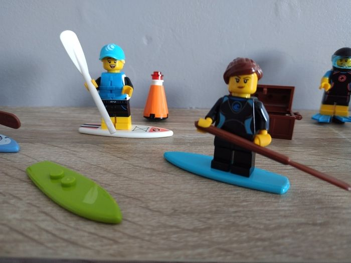 LEGO At The Beach Mini Figure Collection