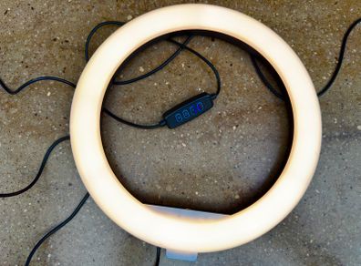 USB ring light