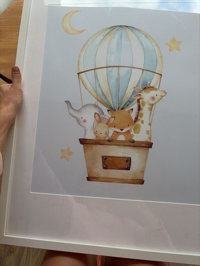 Framed Nursery Print