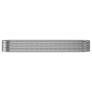 Garden Raised Bed Galvanised Steel 296x80x36 cm Silver Image 3