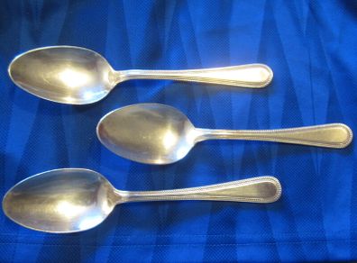 Newbridge  cutlery   3 desert spoons