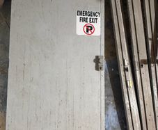 Insulated Steel Fire Double Doors