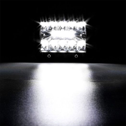 1x 4" Inch 60W 20LED Spot Fog Work Light Flood Spot Combo Off-road Driving Fog Lamp Boat Quad Jeep Truck Tractor Van