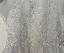 communion dress , matching bag , balero jacket