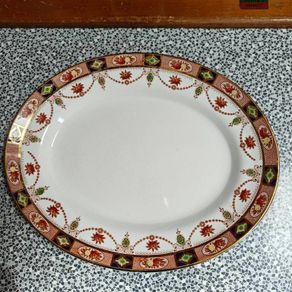 Lovely Arklow Pottery oval serving platter, Altona stamp.