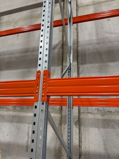High Bay Pallet Racking - 6000mm high x 2700mm long x 1100mm deep
