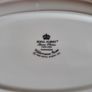 3 Piece Royal Albert Victoriana Rose Bone China Gold Gilt Gravy Boat, Gravy Boat Saucer And Square Dip Dish Set Made In England Image 10