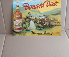 Donard dew Irish whiskey pub sign