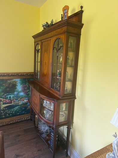 antique display cabinet