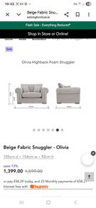 Snuggler armchair