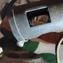 three vintage brass torches, Image 5