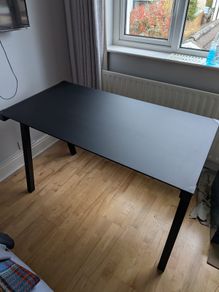 Black desk