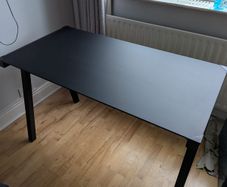 Black desk