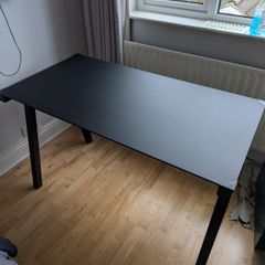 Black desk