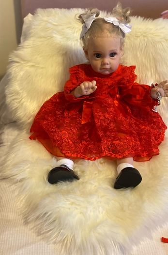 Beautiful reborn doll with soft body