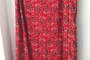M&amp;S skirt red mix size UK 14 - New with tags