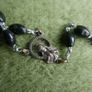 Vintage Handmade Black Wood Rosary Image 4