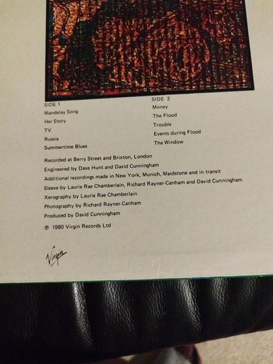 The Flying Lizards lp