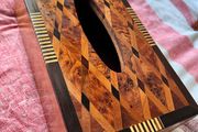 Moroccan Thuya Wood Tissue Box