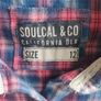 SoulCal & Co Western Plaid Shirt UK 12 Image 2