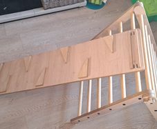 Pikler Triangle climbing frame with slide