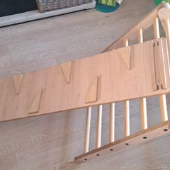 Pikler Triangle climbing frame with slide