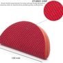 Glass Polish 15921 Semi-Circular Hand Sanding Block, Handheld sanding holder | 150 mm Image 3