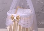 New Moses Basket Crib Cot Royal Diamond in 5 Colours