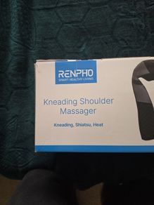 RENPHO Shiatsu Neck & Shoulder Massager with Heat (RP-SNM061) -