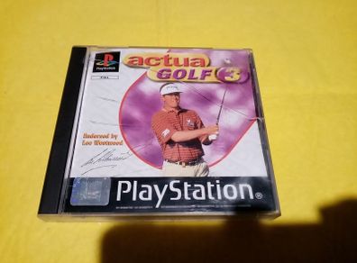 Actua Golf 3 PlayStation 1ps1 PlayStation 2 ps2 games Original